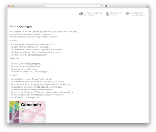 Affiliatetheme amazon WordPress plugin - geschenke-kaufen.info