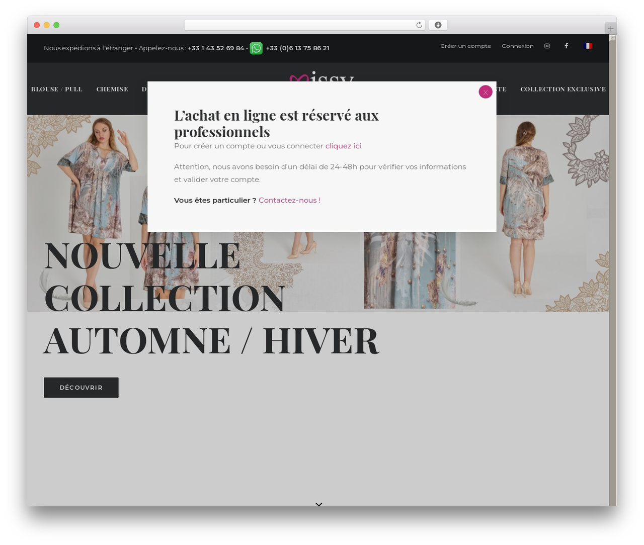 Uncode theme WordPress - missyparis.com