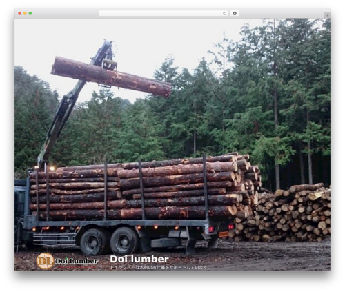 WordPress theme Doilunber - doi-lumber.com