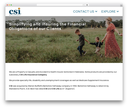 WordPress theme JmFramework - csi-omaha.com