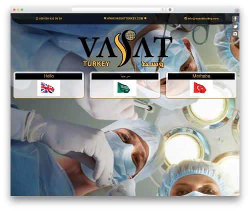 WordPress theme NAME - vassatturkey.com