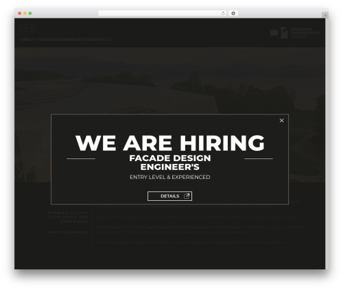 WordPress theme Zeroone Engineering group - 01sro.com