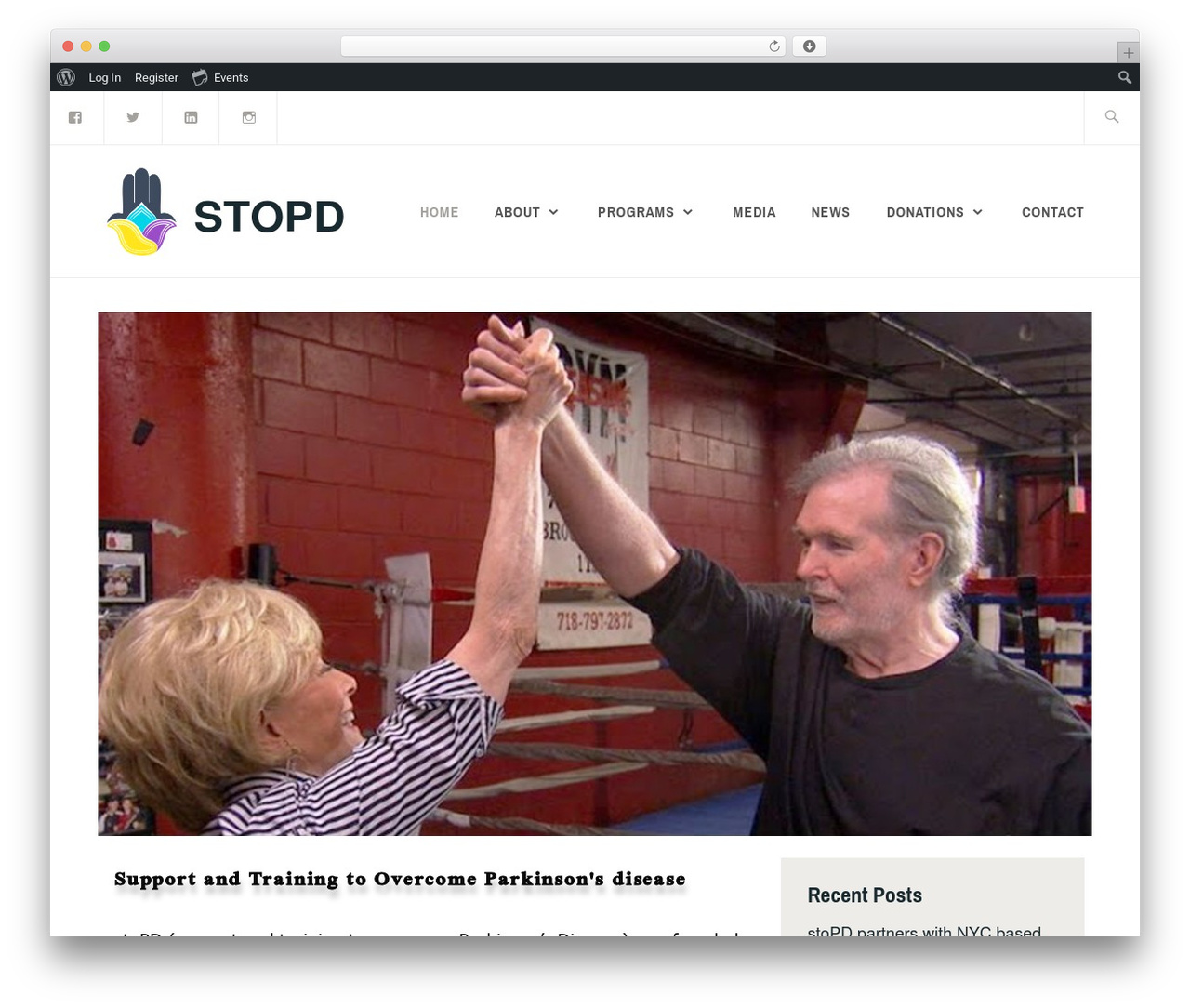 WP theme Ixion - stop-pd.org
