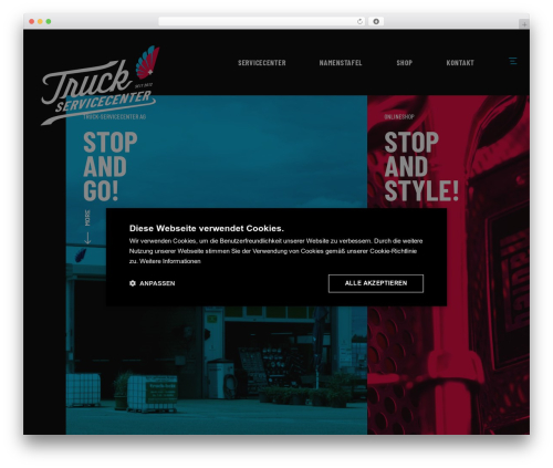 Swisspost WordPress plugin - truck-servicecenter.ch