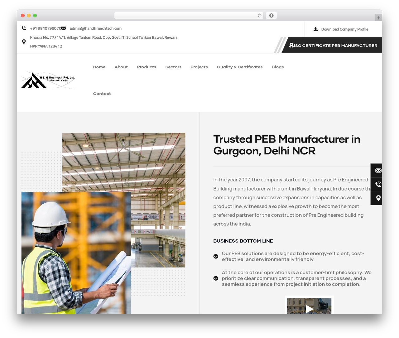 Constix WordPress theme - handhmechtech.com Constix WordPress theme - handhmechtech.com