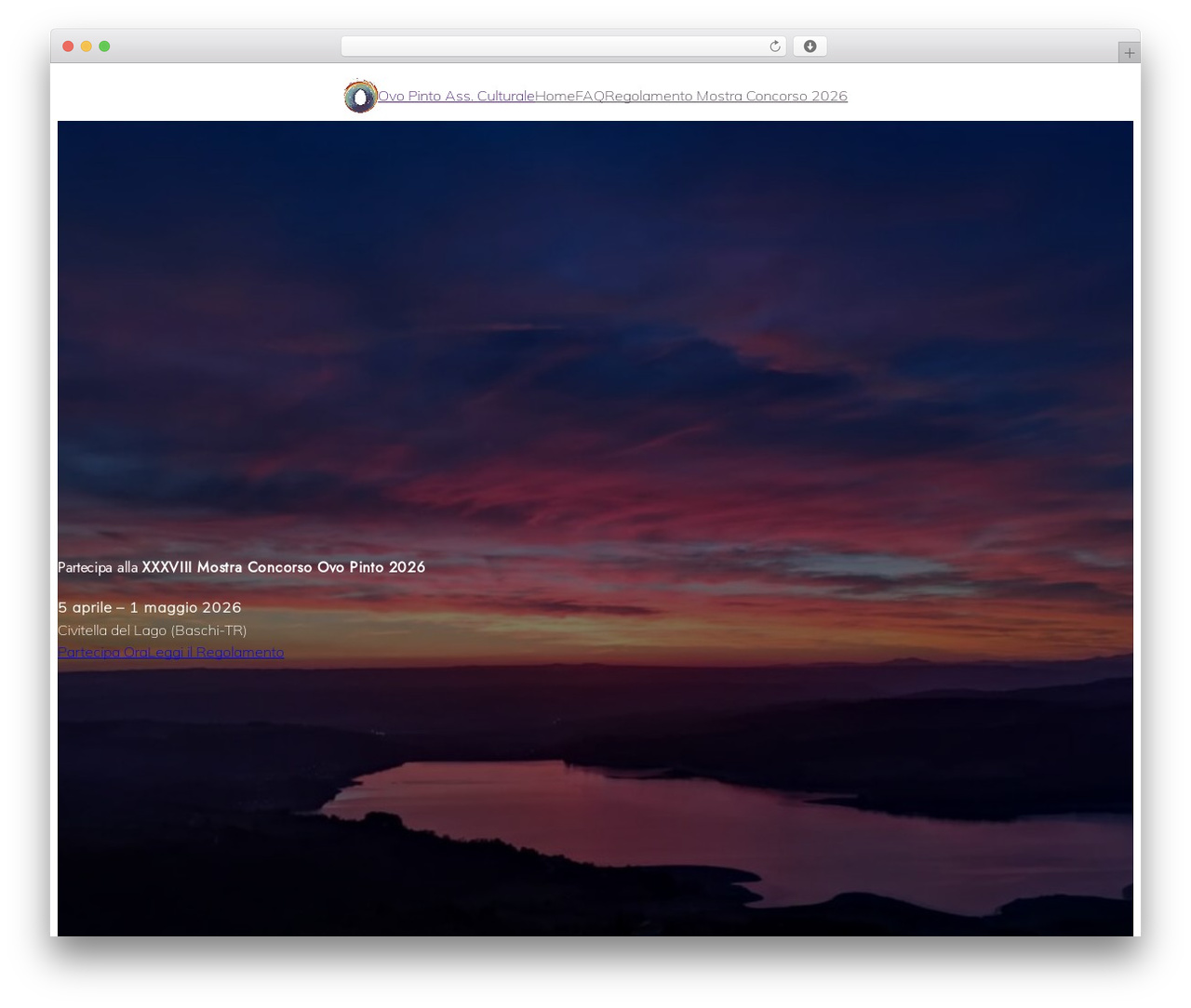 Extendable free WordPress theme - ovopinto.it