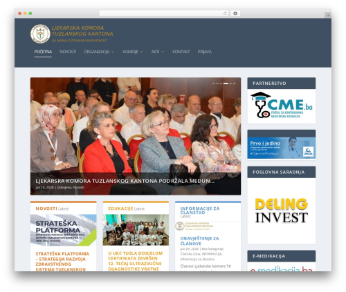 Extra WP theme - ljktk.ba