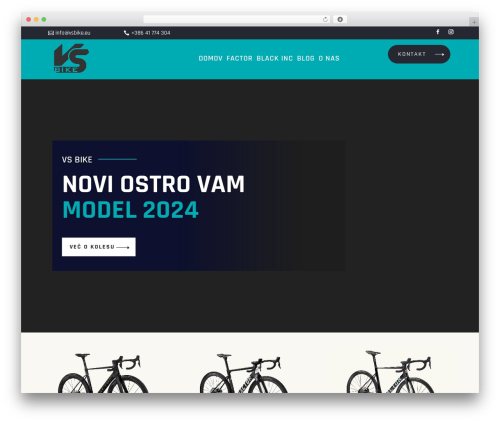 Theme WordPress Divi - vsbike.eu