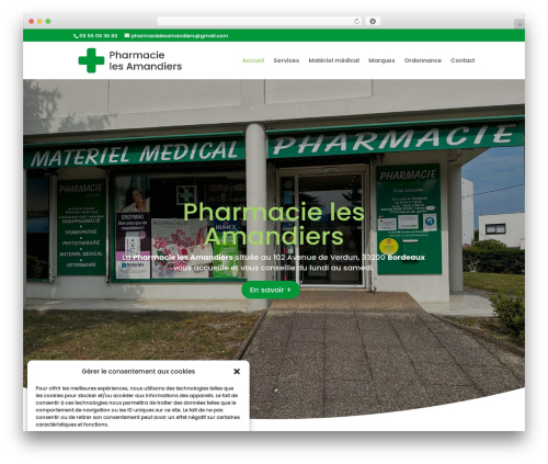 Pagemarques WordPress plugin - pharmacie-les-amandiers.com