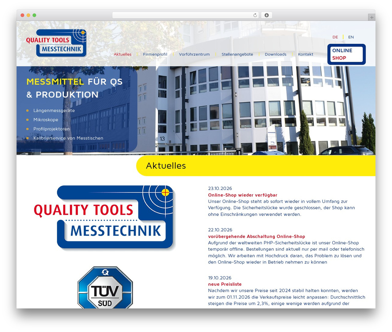 wp_custom_theme theme WordPress - quality-tools.de