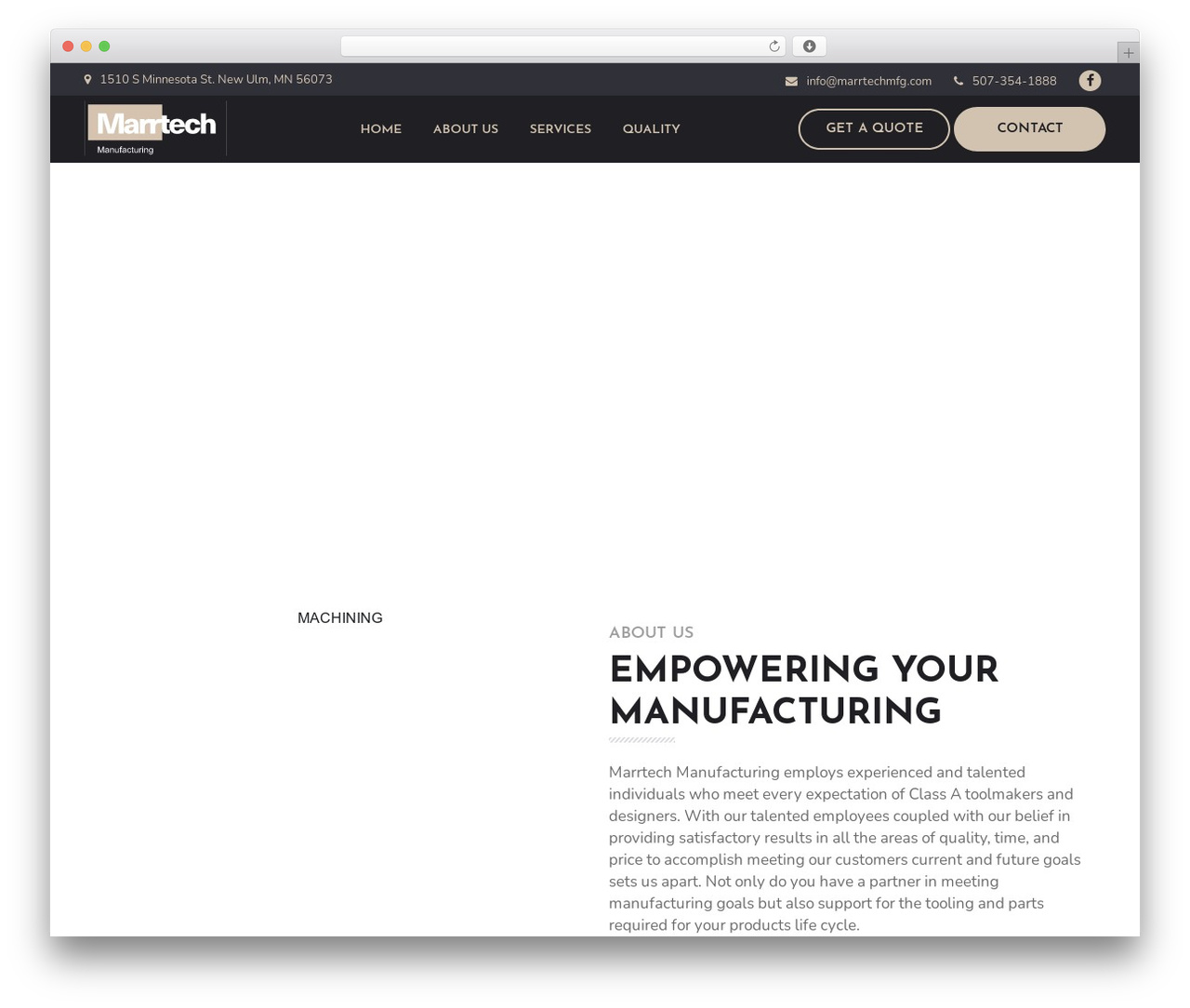 WP theme Marrtech - marrtechmfg.com WP theme Marrtech - marrtechmfg.com