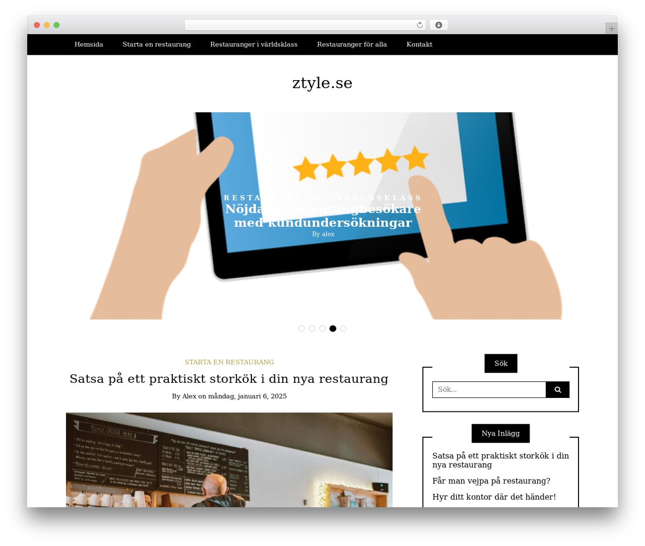 WP theme Writee - ztyle.se WP theme Writee - ztyle.se