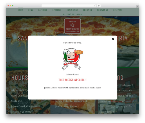 Coupon Creator (coupon-creator) free WordPress plugin - santinosrestaurantandpizzeria.com