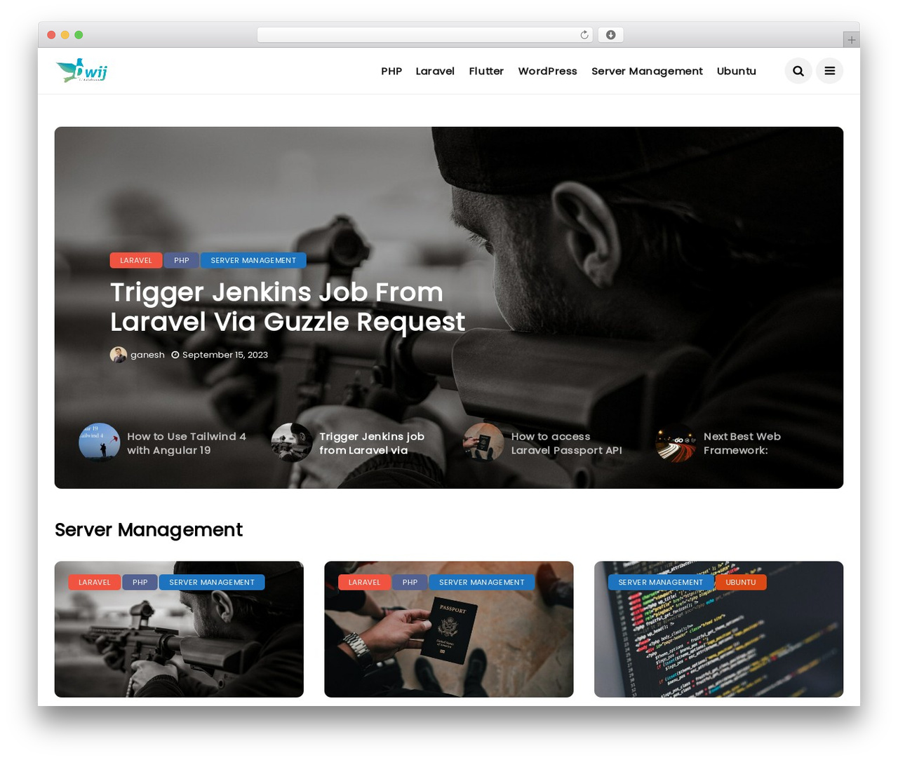 Best WordPress theme Disto Child - dwij.net