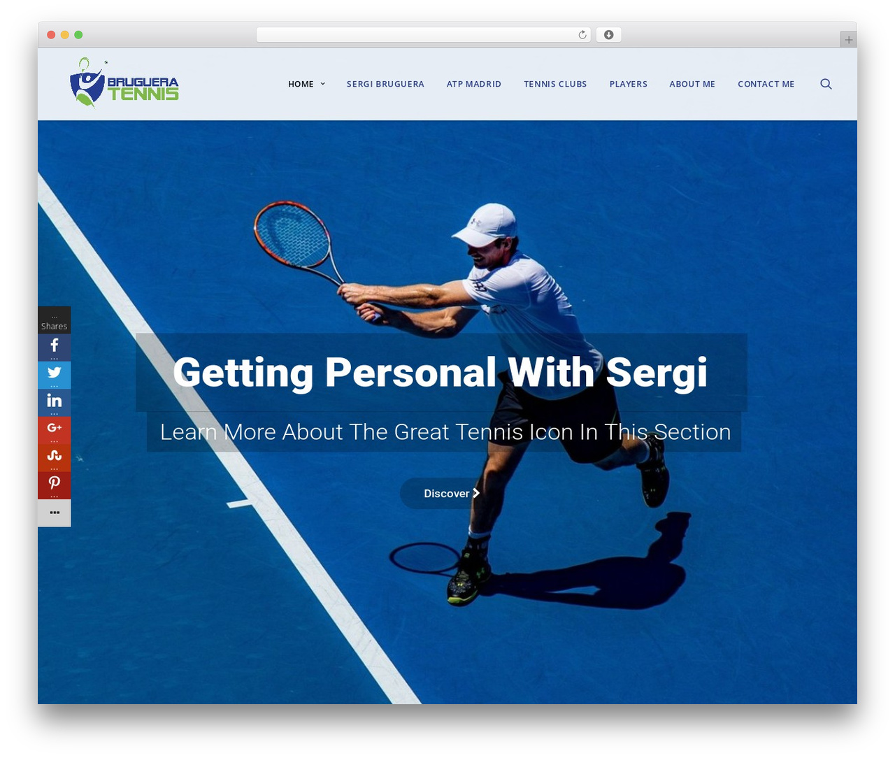 Best WordPress theme Uncode - brugueratennis.com