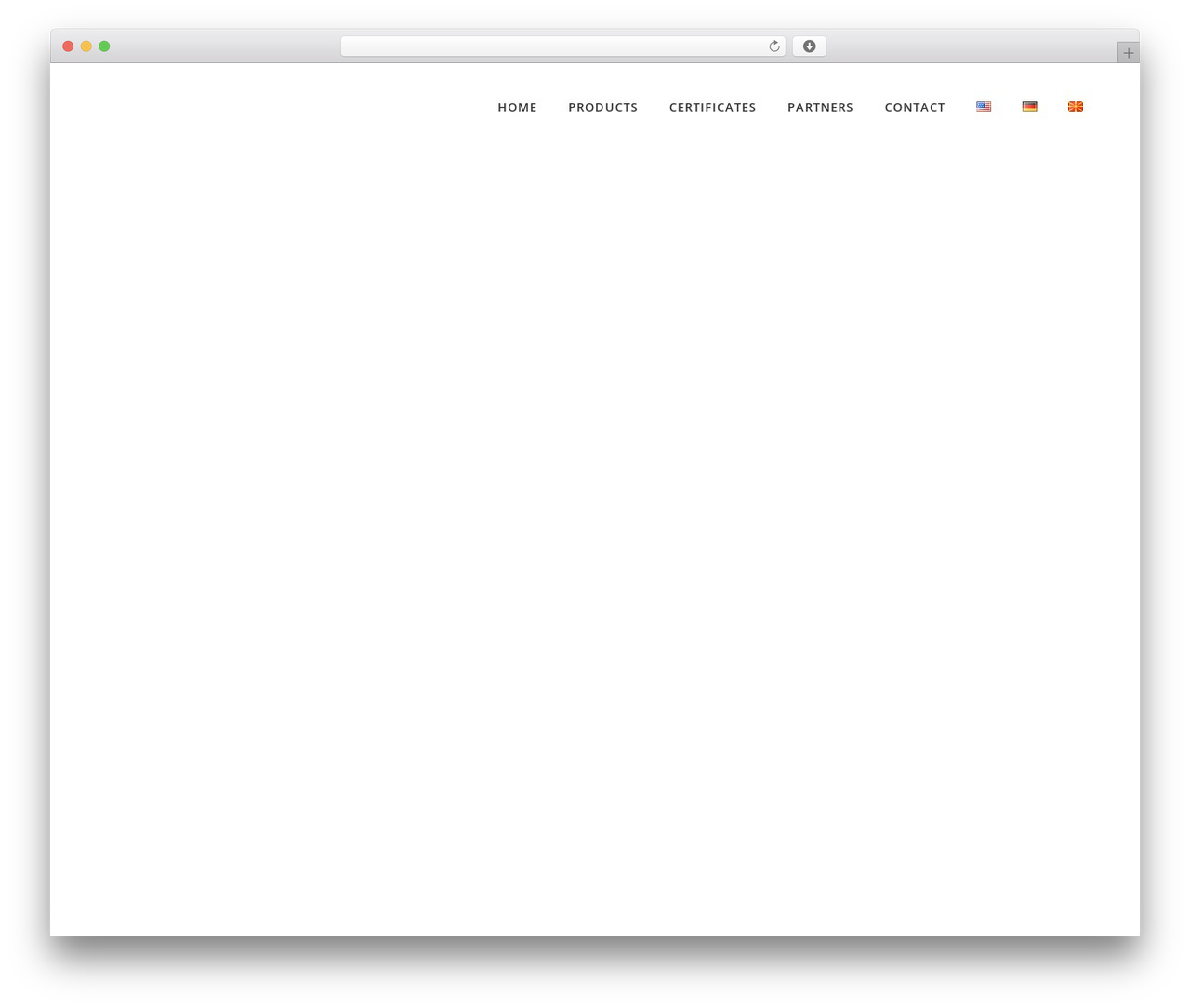 Bridge WordPress theme - va-plast.com
