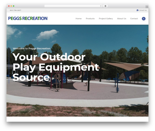 Codesk themer WordPress plugin - peggsrecreation.com