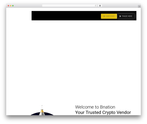 Digibit WordPress theme - bnationaf.com