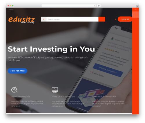 Masterstudy elementor widgets WordPress plugin - edusitz.com