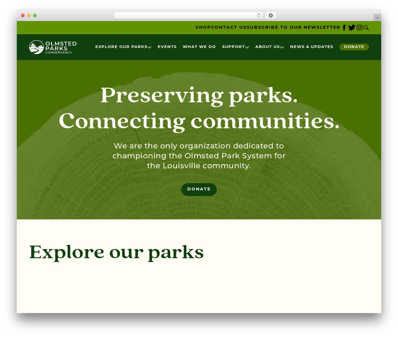 Mycelium WordPress theme - olmstedparks.org Mycelium WordPress theme - olmstedparks.org