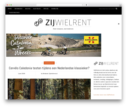 Piemont top WordPress theme - zijwielrent.nl