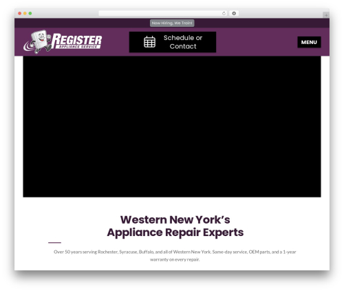Fluid local WordPress plugin - registerappliance.com