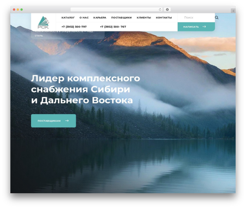RSK WordPress theme - rsktrade.ru
