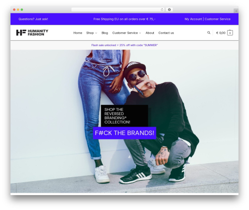 Pwfwoofilter WordPress plugin - humanityfashion.com