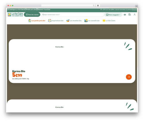 Smartcore Theme WordPress theme - www.lavieclaire.com