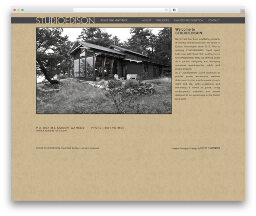 StudioEdison WordPress theme - studioedison.com