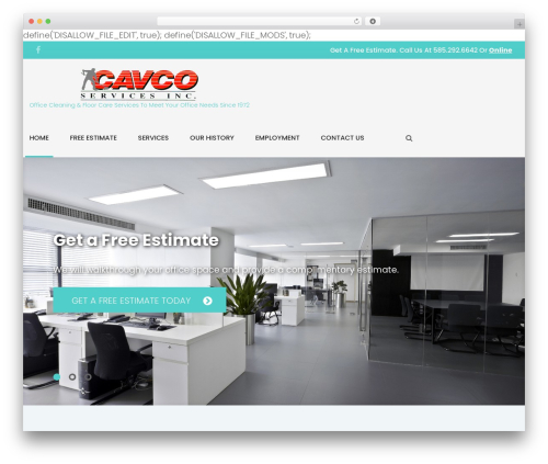 superclean theme WordPress - cavcoservices.com