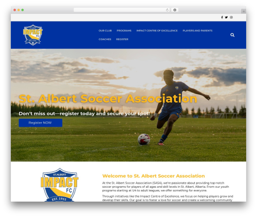 Tswp WordPress plugin - stalbertsoccer.com