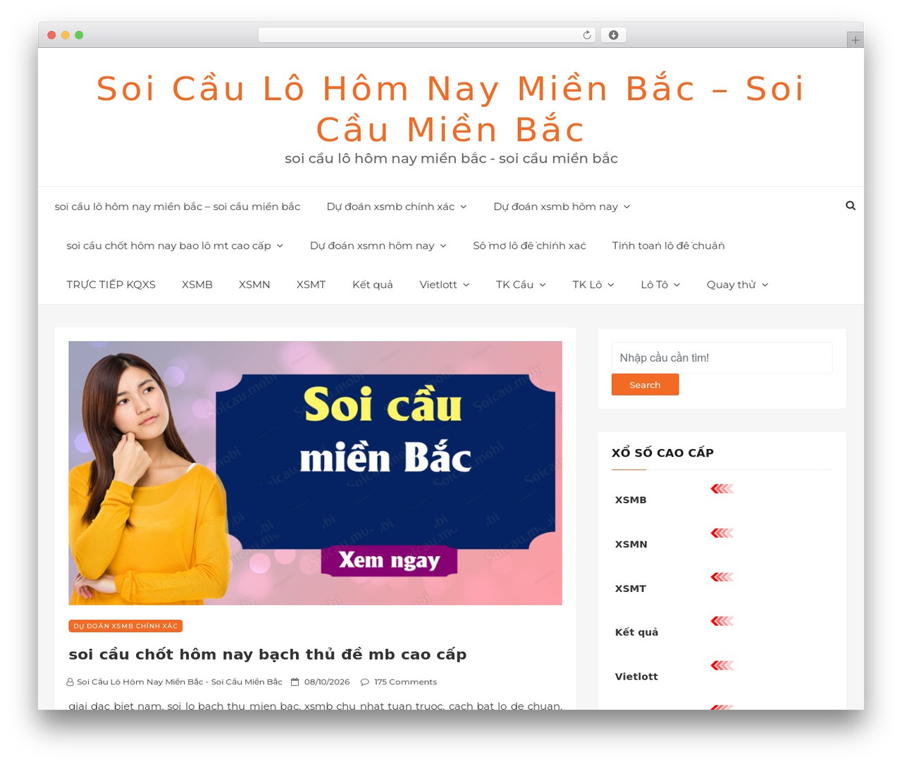 Theme WordPress Web Log - soicaududoan3mien.com