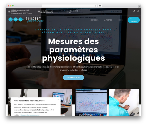 Theme WordPress Concept Performance - concept-performance.com