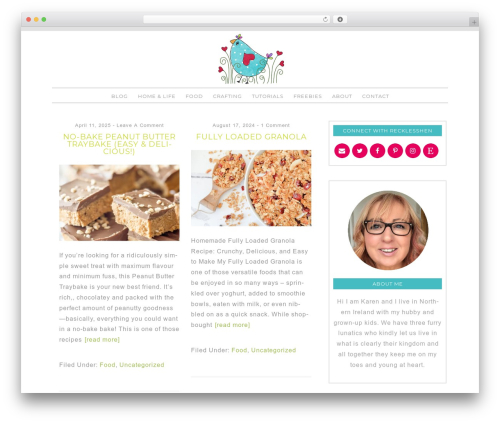 Theme WordPress Creative - recklesshen.com