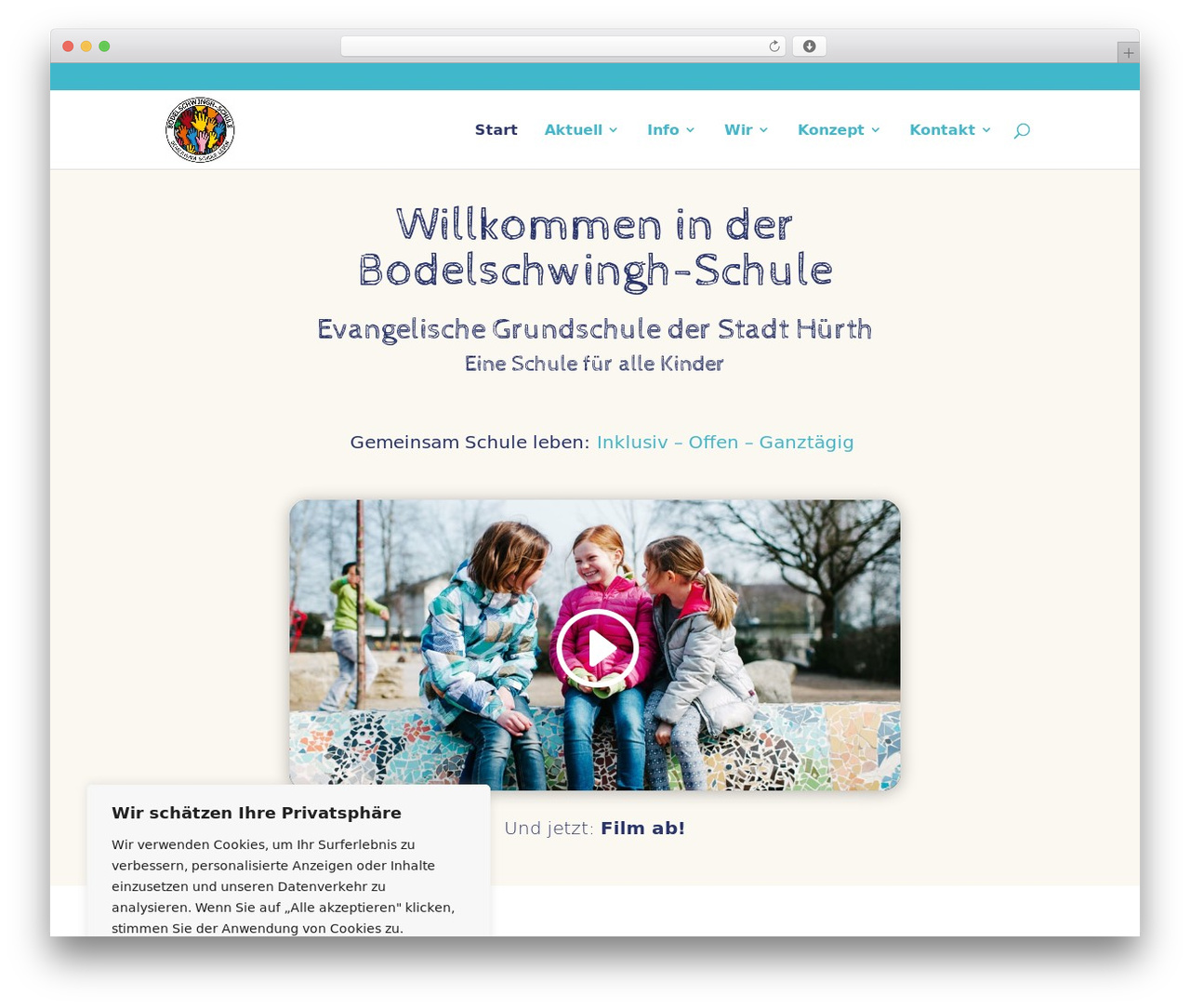 Theme WordPress Divi - bodelschwingh-schule.de