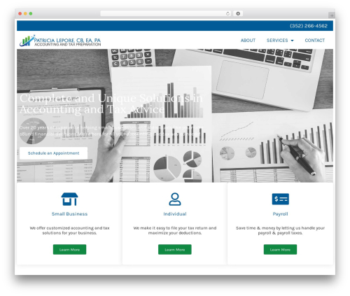 Theme WordPress graphicTEN Base - pl-accounting.com