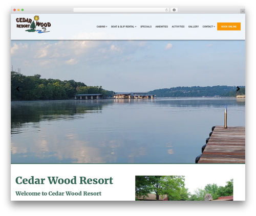 Theme WordPress RezTheme - Base Theme - cedarwoodresort.com