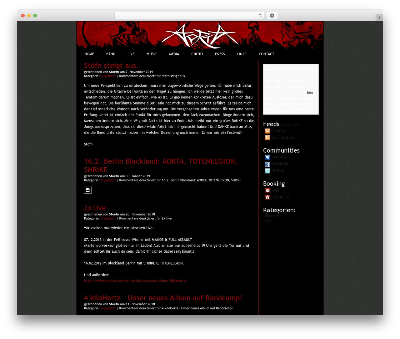 WordPress theme Burny (de) - aorta-online.de WordPress theme Burny (de) - aorta-online.de