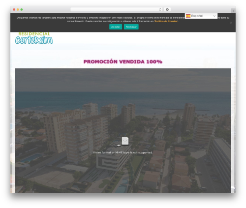 WordPress theme Visual Composer Starter - residencialcorteksim.es