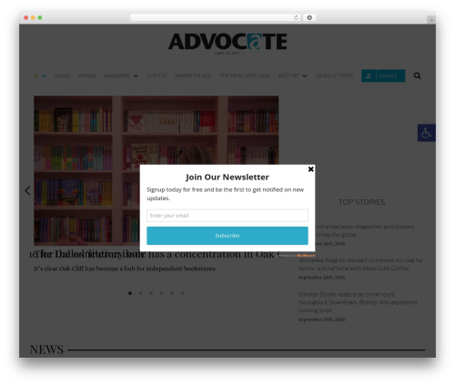 Responsive posts carousel pro WordPress plugin - oakcliff.advocatemag.com