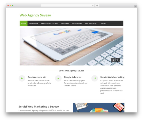 WordPress theme Centum - webagencyseveso.it