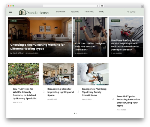 Ceris WordPress theme - otantikhomes.com