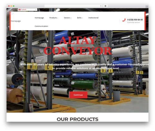 Codesk themer WordPress plugin - altaykonveyor.com