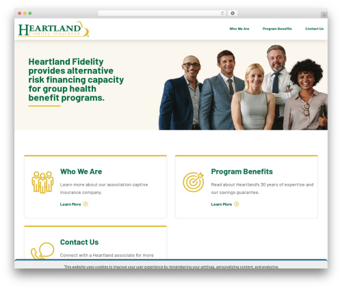 Digital Attic WordPress theme - heartlandfidelityinsurance.com