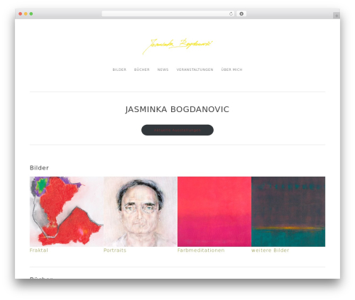 Genesis WordPress theme - bogdanovic.ch