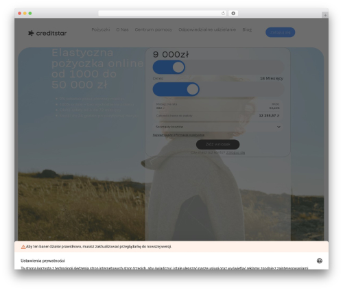 Range slider for elementor forms WordPress plugin - creditstar.pl