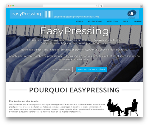 Integral Pro WordPress theme - easy-pressing.com