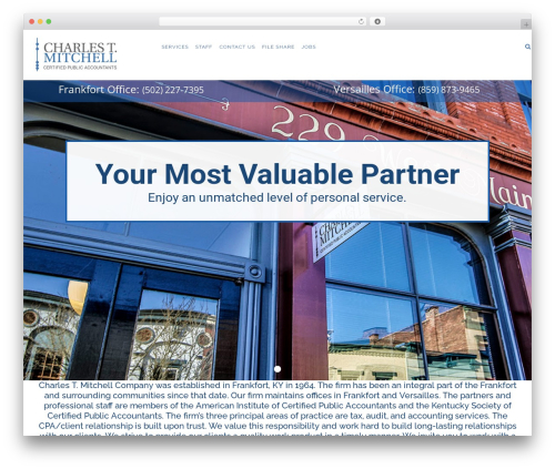 Konsulting WordPress theme - ctmcpa.com