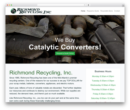 PGThrottle WordPress theme - richmondrecyclingva.com